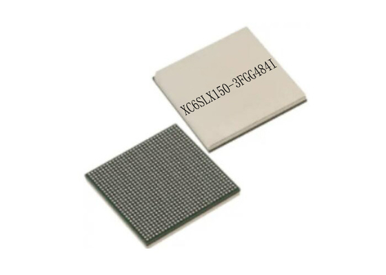 Puce programmable de circuit intégré du réseau prédiffusé de champ de XC6SLX150-3FGG484I 484FBGA