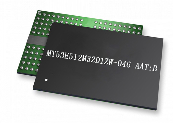 Les IC ébrèchent MT53E512M32D1ZW-046 AAT : Mémoire SDRAM-mobile IC de B 16Gbit LPDDR4X