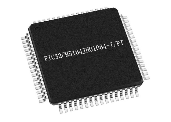 Microcontrôleur IC 64TQFP du microcontrôleur MCU PIC32CM5164JH01064-I/PT 48MHZ