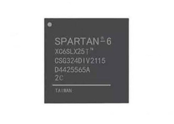 Réseau prédiffusé programmable de champ de la puce XC6SLX25-2CSG324I de circuit intégré 324CSPBGA