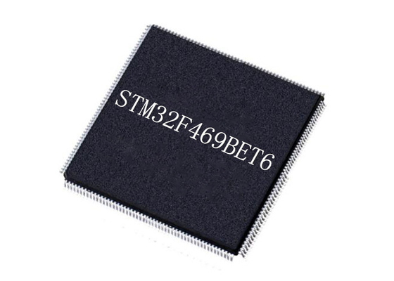 Microcontrôleur 208LQFP MCU à un noyau d'IC STM32F469BET6 32Bit de microcontrôleur