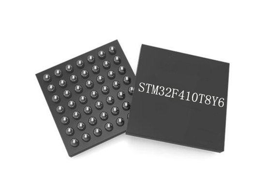 performance de la puce 100MHz de microcontrôleur du noyau STM32F410T8Y6 36WLCSP de 32Bit Singl haute