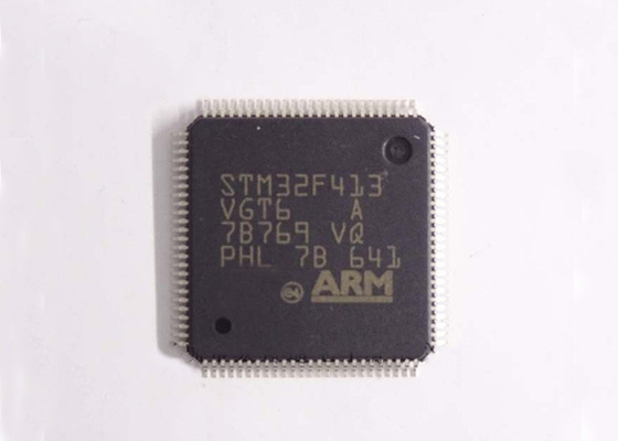 Microcontrôleurs IC de l'INSTANTANÉ 100LQFP du microcontrôleur MCU STM32F413VGT6 1MB