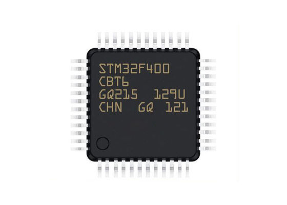 Le bâti extérieur du microcontrôleur MCU STM32F400CBT6 a enfoncé des microcontrôleurs