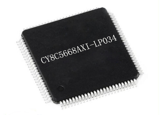 67MHz système programmable du microcontrôleur MCU CY8C5668AXI-LP034 sur la puce 100TQFP