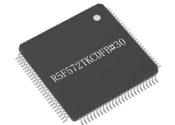 Boîtier 144-LQFP Montage en surface R5F572TKCDFB#30 Circuit intégré de microcontrôleur 32 bits