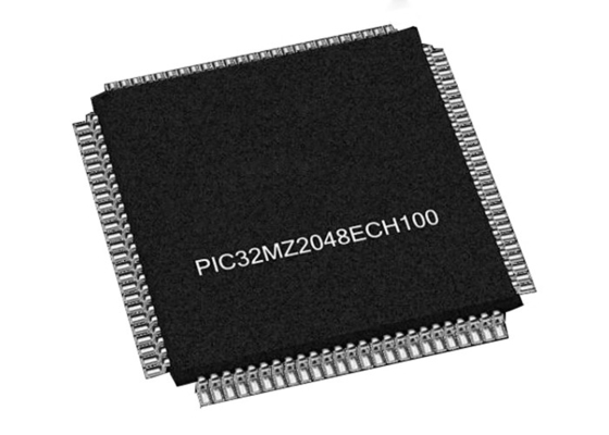 200MHz les microcontrôleurs du microcontrôleur MCU PIC32MZ2048ECH100-I/PF 32Bit ébrèchent 100TQFP