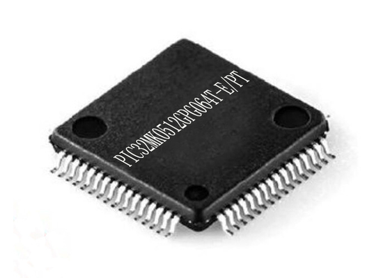 Microcontrôleur à un noyau IC 64TQFP du microcontrôleur MCU PIC32MK0512GPG064T-E/PT