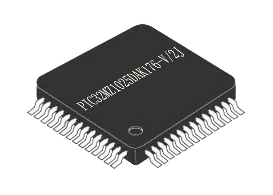 Microcontrôleur instantané MCU 176LQFP d'IC PIC32MZ1025DAK176-V/2J du microcontrôleur 1MB