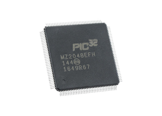Microcontrôleur extérieur à un noyau IC de bâti de PIC32MZ2048EFH144-I/PH 200MHz 144-TQFP