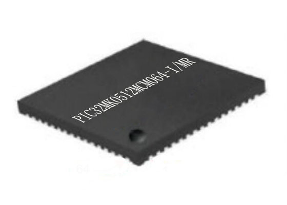 Puce de microcontrôleur du microcontrôleur MCU PIC32MK0512MCM064-I/MR Single Core 64QFN