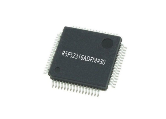 Noyau à 32 bits 64-LFQFP de l'unité centrale de traitement RXv2 du microcontrôleur MCU R5F52316ADFM#30 256KB
