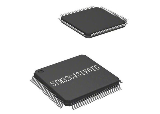 170MHz microcontrôleurs IC 100LQFP du microcontrôleur MCU STM32G431V6T6 à un noyau