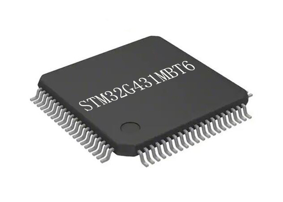 STM32G431MBT6 haute performance à un noyau 170MHz du microcontrôleur MCU 80LQFP
