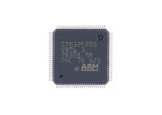 L'ÉCLAIR 100-LQFP du microcontrôleur MCU STM32F205VBT6 a enfoncé des microcontrôleurs