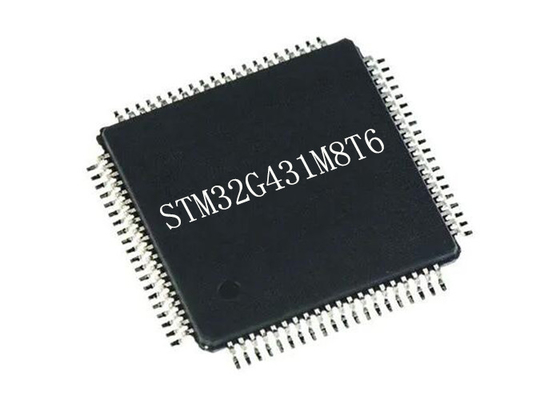 Performance d'IC 80LQFP de microcontrôleur du microcontrôleur MCU STM32G431M8T6 32Bit haute