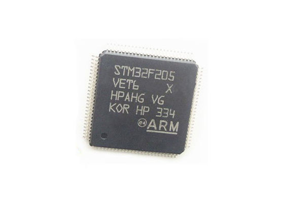 STM32F205VET6 Microcontrôleur MCU 32 bits à cœur unique avec 120 MHz et 16 flux DMA