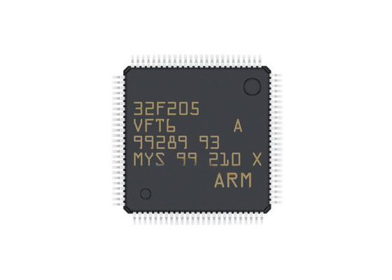 L'ÉCLAIR du microcontrôleur MCU STM32F205VFT6 768KB a enfoncé des microcontrôleurs IC