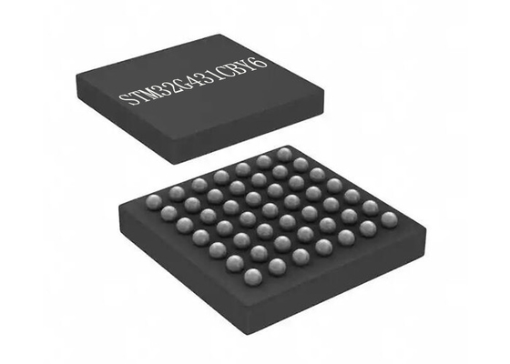 Puce de microcontrôleur du noyau 49WLCSP du microcontrôleur MCU STM32G431CBY6 32Bit RISC