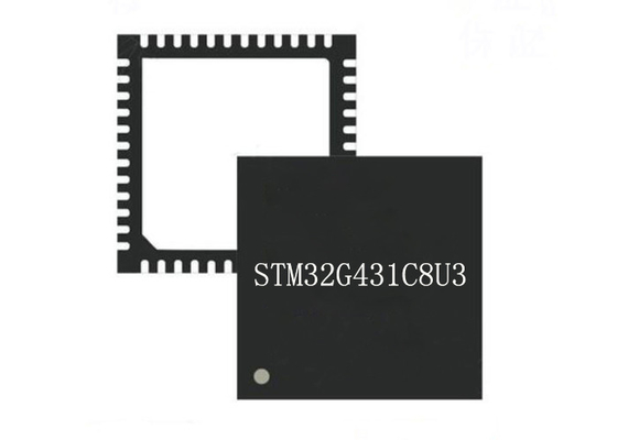 Puce à un noyau de microcontrôleur du microcontrôleur MCU STM32G431C8U3 48UFQFN 32Bit