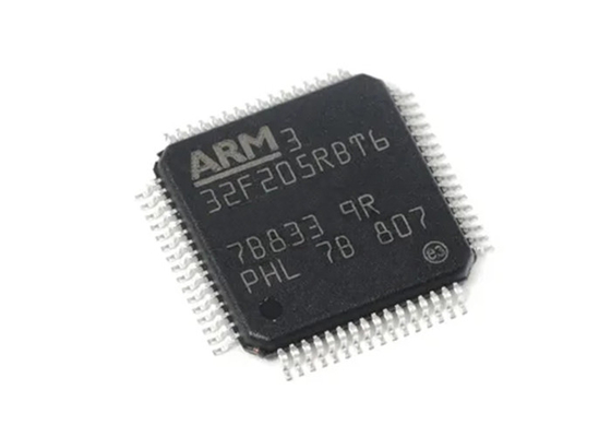 Bâti de surface d'IC de microcontrôleur du microcontrôleur MCU STM32F205RBT6 64-LQFP