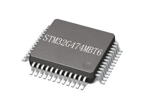 170MHz le microcontrôleur MCU STM32G474MBT6 a enfoncé la puce des microcontrôleurs LQFP80 IC