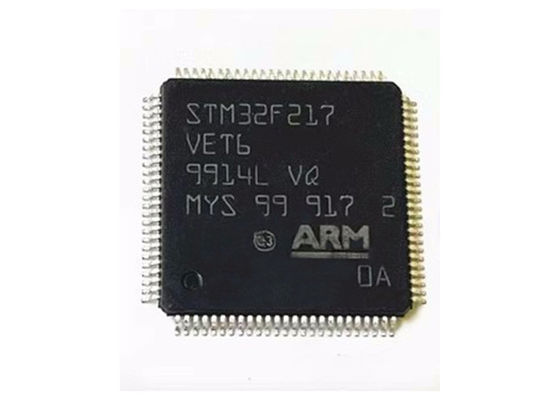 STM32F217VET6 512KB L'ÉCLAIR à 32 bits 100-LQFP a enfoncé des microcontrôleurs IC