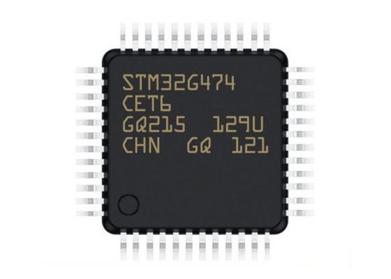 Le microcontrôleur MCU 256KB de 48-UFQFPN STM32G474CET6 32Bit CLIGNOTENT à un noyau