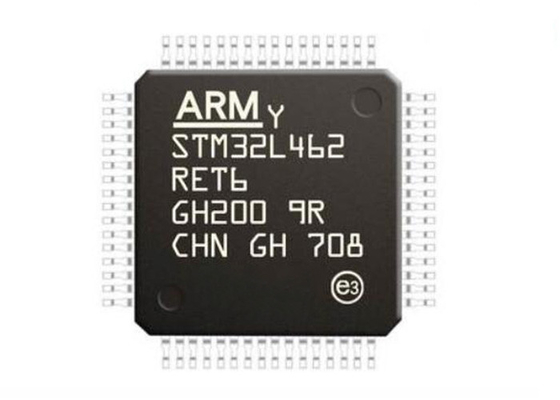 Puissance faible d'IC 64LQFP de microcontrôleur de noyau du microcontrôleur MCU STM32L462RET6 32Bit RISC