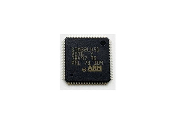 Microcontrôleurs puissance ultra du bras Cortex-M4 du microcontrôleur MCU STM32L451VET6