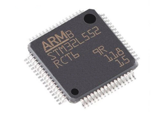 STM32L552RCT6 puce instantanée à un noyau de microcontrôleur du microcontrôleur MCU 64LQFP 256KB