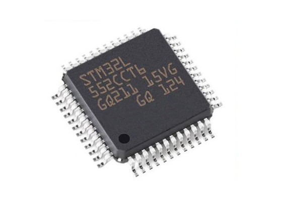 32Bit STM32L552CCT6 microcontrôleur à un noyau MCU 110MHz du BRAS Cortex-M33 48LQFP