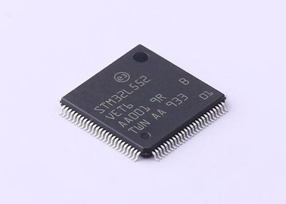 100-LQFP le BRAS extérieur Cortex-M33 du bâti STM32L552VET6 a enfoncé des microcontrôleurs IC