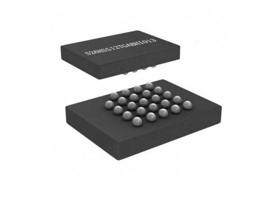 Mémoire électronique IC 512Mbit 24-FBGA des circuits intégrés S26HS512TGABHI013