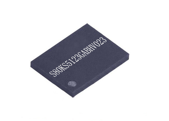 puce de mémoire de la puce FBGA24 de circuit intégré d'IC S80KS5123GABHV023 de la mémoire 512Mbit