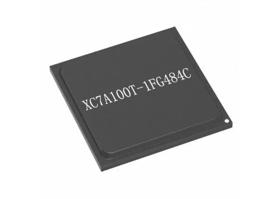 Puce programmable FBGA484 Artix-7 de circuit intégré du réseau prédiffusé de champ XC7A100T-1FG484C