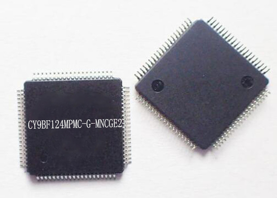 Puce instantanée du microcontrôleur MCU LQFP80 288KB IC du BRAS Cortex-M3 CY9BF124MPMC-G-MNCGE2