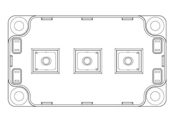 Module d'alimentation de jambe de phase de diode de la connexion de série de 1 paire MSCDC450A70AG 450A sic 700V