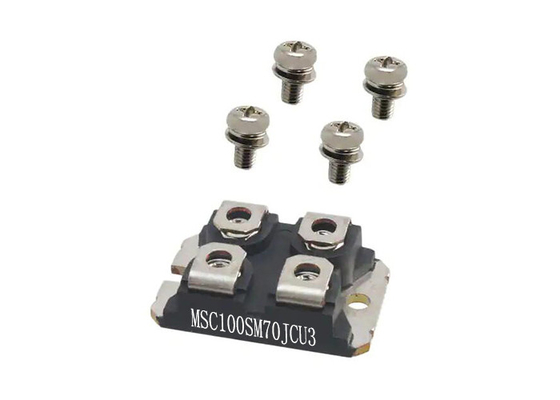 Modules IGBT automobiles MSC100SM70JCU3 N-Channel IGBT Silicon Carbide Modules 365W