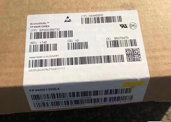 Inverseur de pont d'arrêt de champ de fossé de module des transistors FF450R12ME4 IGBT demi