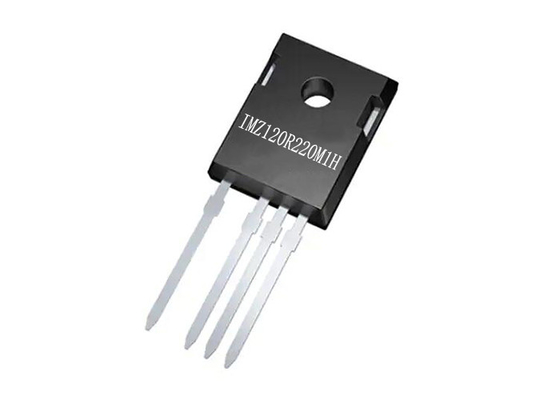Transistors simples TO-247-4 de FETs de transistor MOSFET de carbure de silicium du transistor MOSFET IMZ120R220M1H de CoolSiC