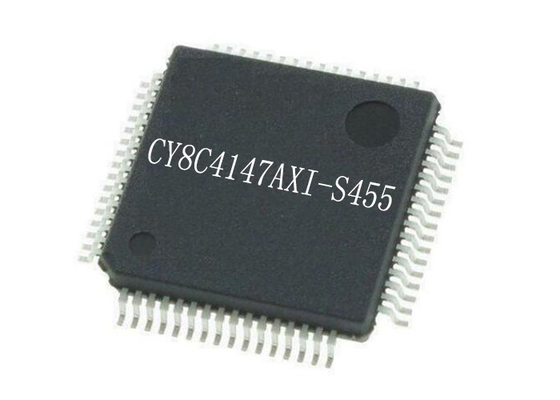 les microcontrôleurs 32Bit CY8C4147AXI-S455 à un noyau ébrèchent des puces de TQFP64 48MHz IC