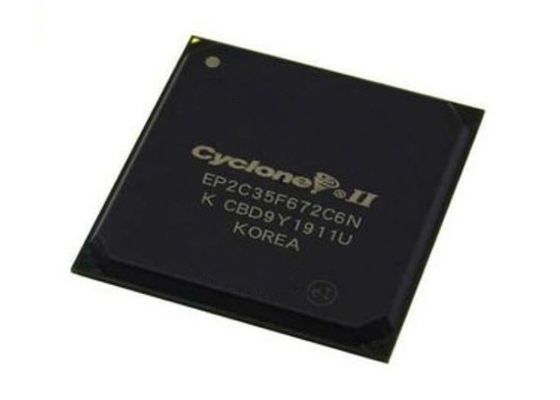 FPGA ébrèche le réseau prédiffusé programmable de champ de la puce 672-FBGA de circuit intégré d'EP2C35F672C6N