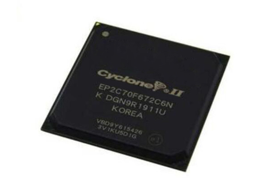Réseau prédiffusé programmable de champ de la puce 672-FBGA de circuit intégré de la puce EP2C70F672C6N d'IC