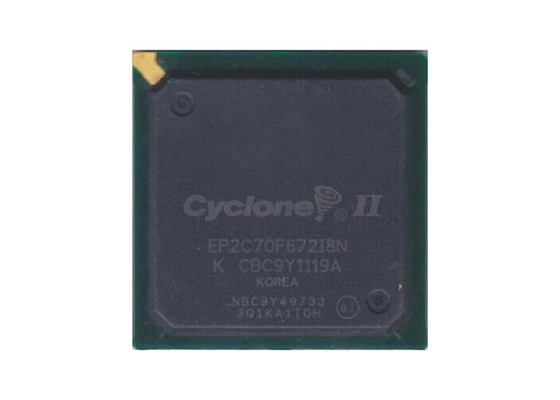 Circuit intégré programmable du réseau prédiffusé de champ EP2C70F672I8N 672-FBGA FPGA