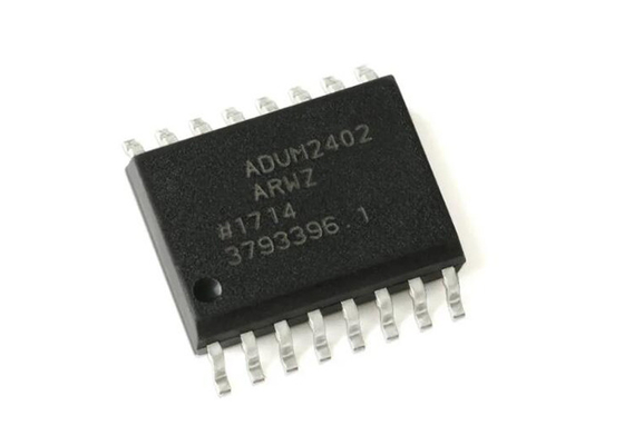 Les isolants ADUM2402ARWZ 1Mbps d'usage universel IC de Digital de Quadruple-canal ébrèche 16-SOIC