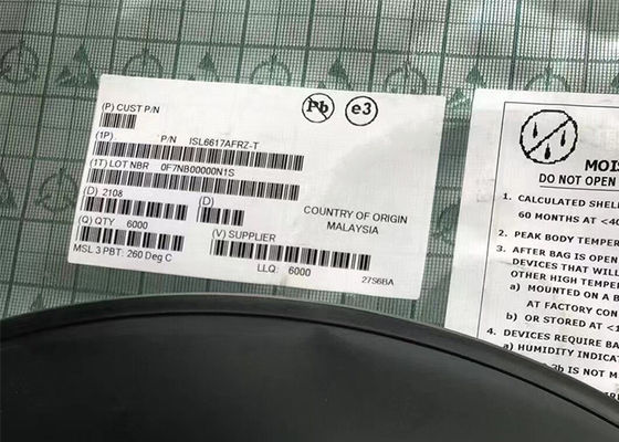 Doubleur de la puce ISL6617AFRZ 6mA PWM de circuit intégré avec la configuration de surveillance de sortie