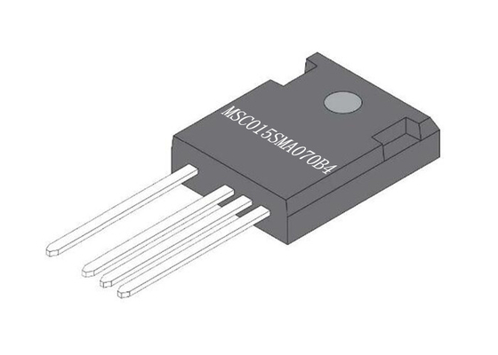 De silicium du carbure MSC015SMA070B4 de N-canal puces des transistors TO-247-4 IC de transistor MOSFET sic