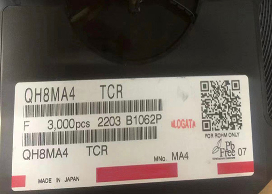 Bâti de surface des transistors 8-SMD de la rangée 30V 9A de transistor MOSFET de la puce QH8MA4TCR de circuit intégré