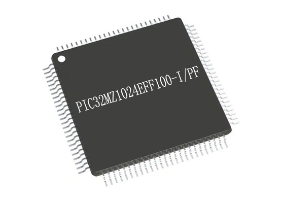 Puces à un noyau de la puce TQFP100 IC de microcontrôleur de PIC32MZ1024EFF100-I/PF 32Bit